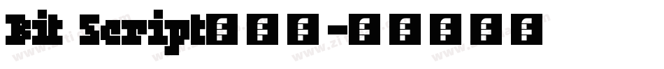 Bit Script转换器字体转换